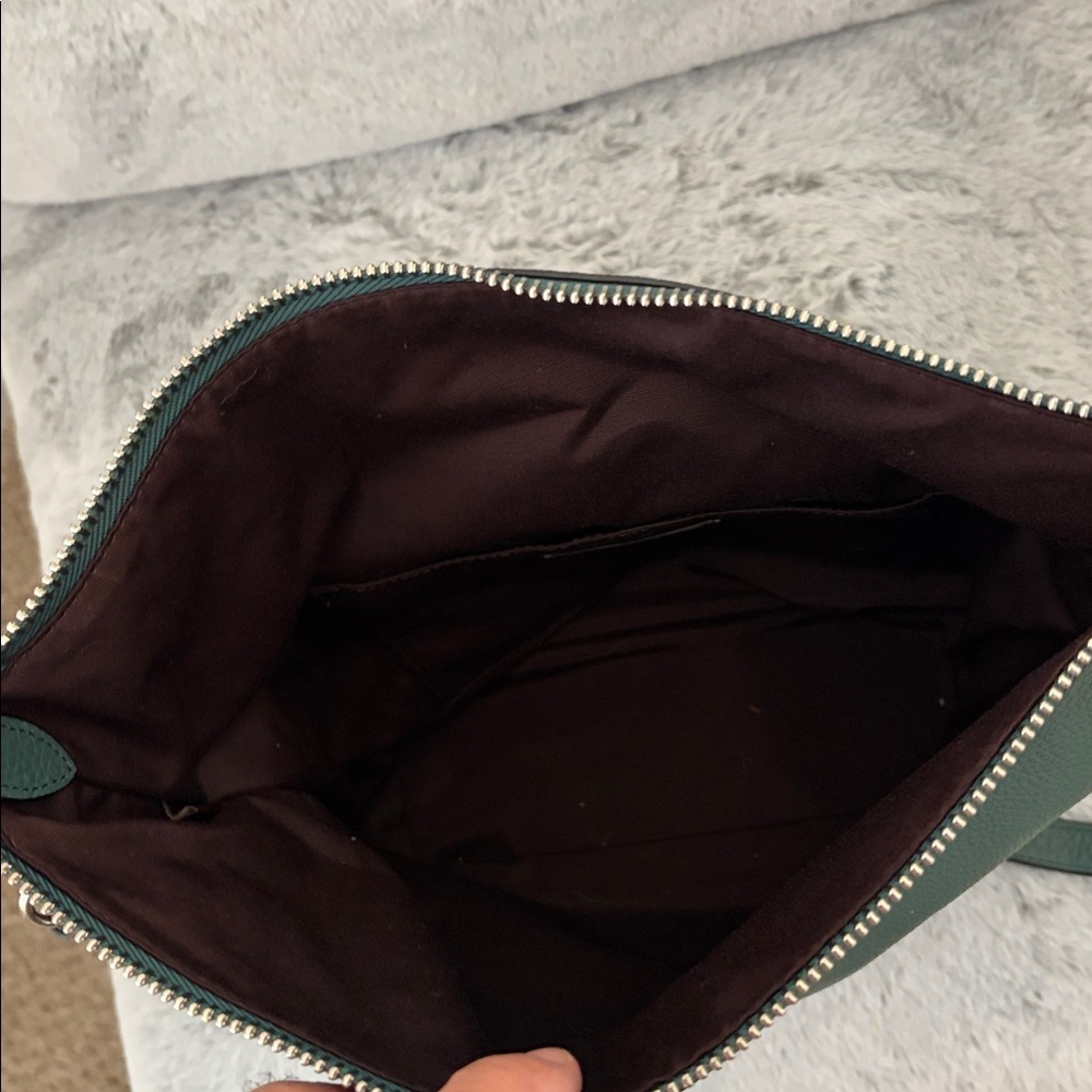 Coach Abby Duffle Hobo Shoulder/Crossbody bag in Coach Emerald Green - Picture 11 of 14